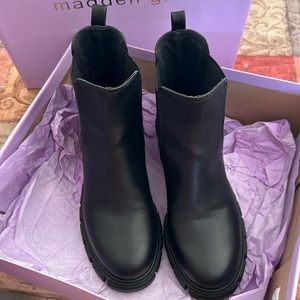 Madden Girl black boots